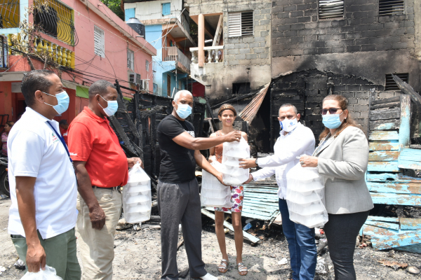 CEED asistirán familias damnificadas por incendio en San Carlos y la Ciénaga