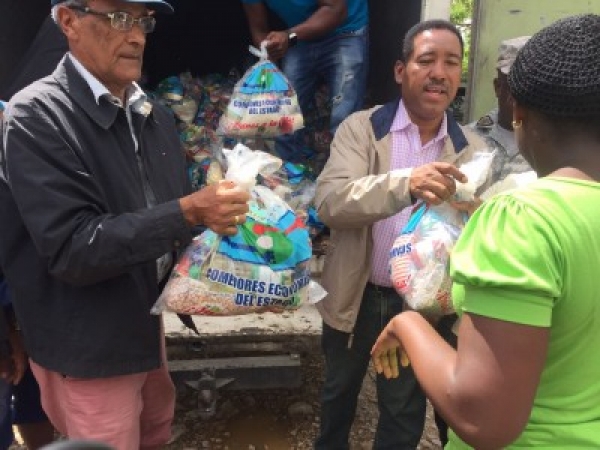 Gobierno ha invertido más de RD$30 millones en alimentos a afectados por lluvias