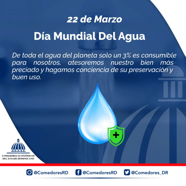 Hoy es el Día Mundial del Agua, verdaderamente “un líquido vital e inaplazable”